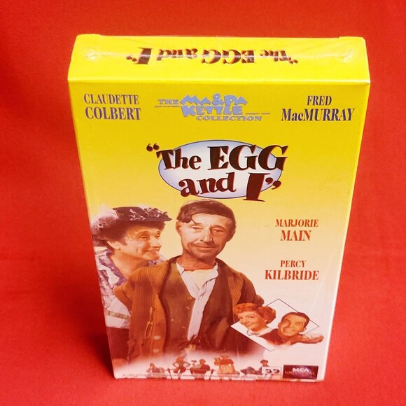 The Egg and I VHS 1997 New Sealed - Picture 3 of 8